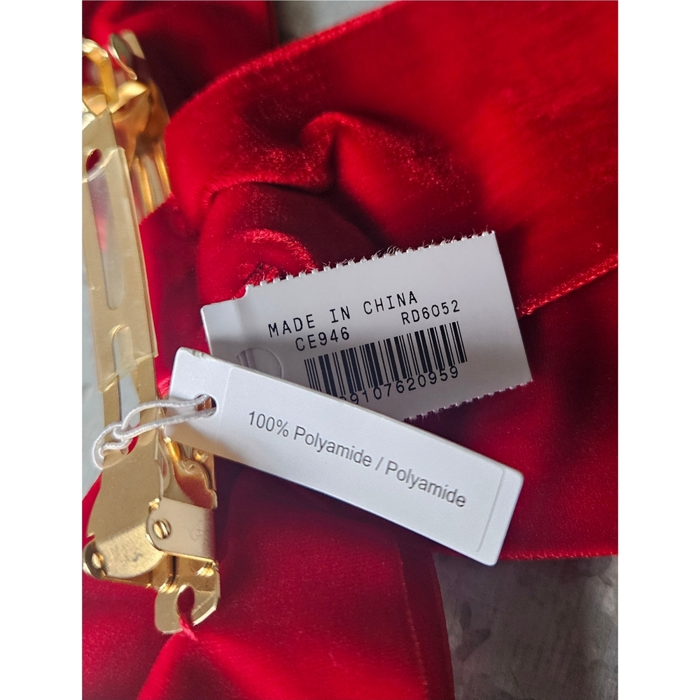 J.Crew Velvet Bow Hair Clip - Picture 6 of 6